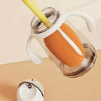 3 In 1 Long Handle Sponge Bottle Thermos Cup Cleaning Brush Hangable Bottle Glass Cleaning Brush - AABA MALL