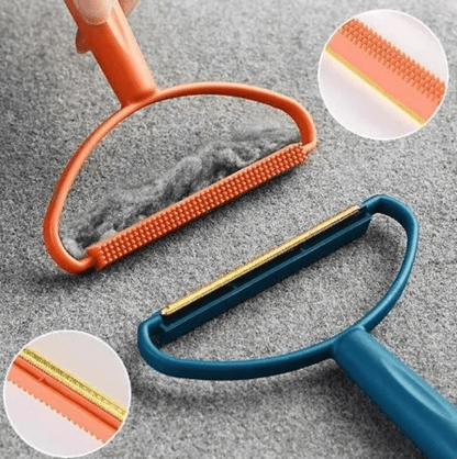 Manual lint remover and fabric shaver for clothes sweaters coats and furniture