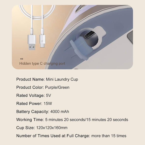 portable washing machine, mini washing machine, travel laundry cup, wireless washing machine, baby clothes washer, camping laundry machine, dorm washing machine, lavadora portatil