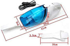 12V MINI HANDHELD PORTABLE CAR VACUUM CLEANER HOOVER WET DRY BAGLESS CARVAC VAN - AABA MALL