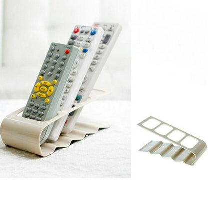 Multi remote control holder and storage organizer for home