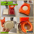 Round Sandwich Cutter & Sealer ? Bread Pocket Maker for Kids? Lunches, Picnic & Camping
