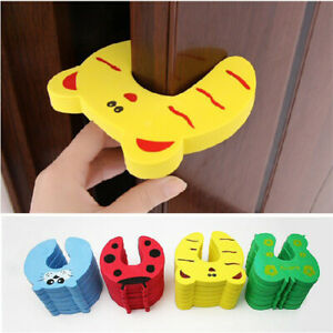 Kids Animal Door Stopper Baby Child Safety Finger Protector Guard - Pack of 2 - AABA MALL