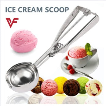 ice cream scoop, stainless steel scooper, cookie dough scooper, melon ball scooper, trigger ice cream scoop, kitchen utensil, dessert serving tool, premium scooper, baking tools, food prep tool