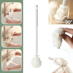 Ergonomic handle silicone cup brush for water bottles
