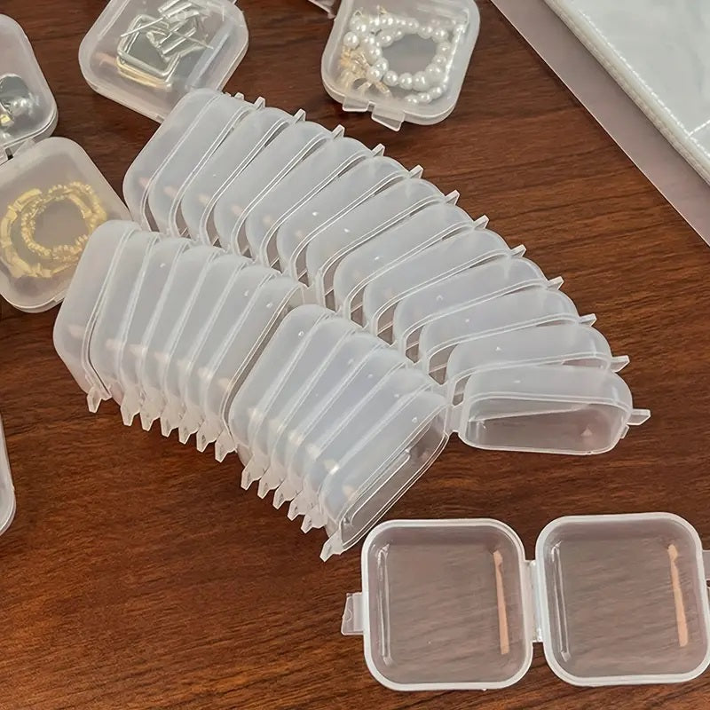 10pcs Small Square Transparent Box