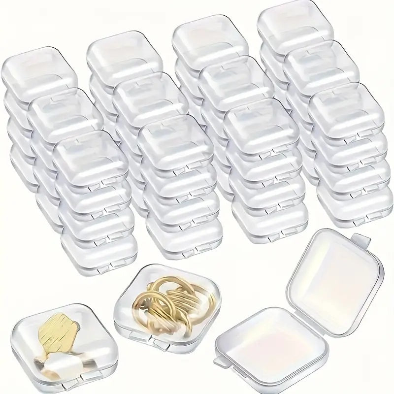 10pcs Small Square Transparent Box