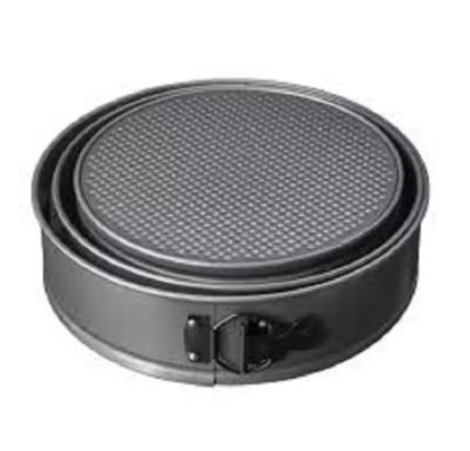 3 pc Non-Stick Premium Spring form Pan Set