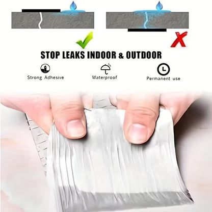 Super strong butyl tape roll for leakproof sealing and repair