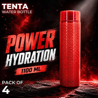 TENTA™ 1.1 Liter Reusable Water Bottle for Gym, School and Office