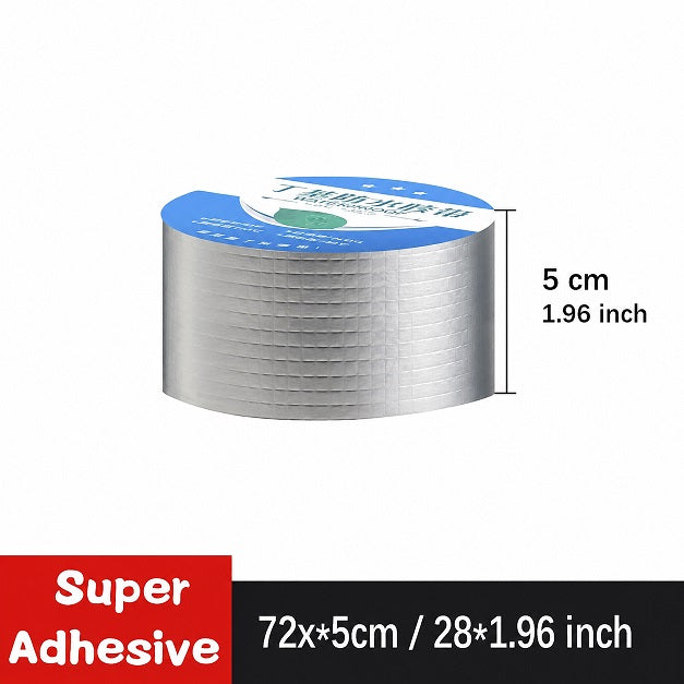 Waterproof butyl sealing tape showing the 72x5cm repair strip
