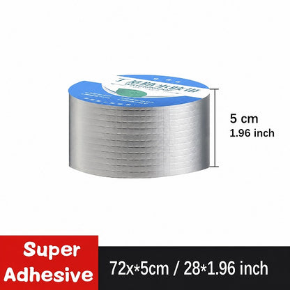 Waterproof butyl sealing tape showing the 72x5cm repair strip